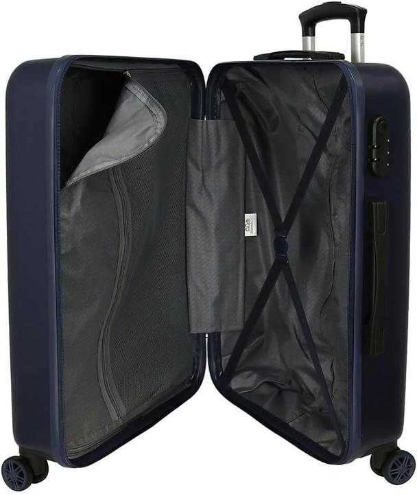 Actual product image Pepe Jeans Hard Shell Suitcase with Smooth Rolling Wheels and Secure Lock (70 l)