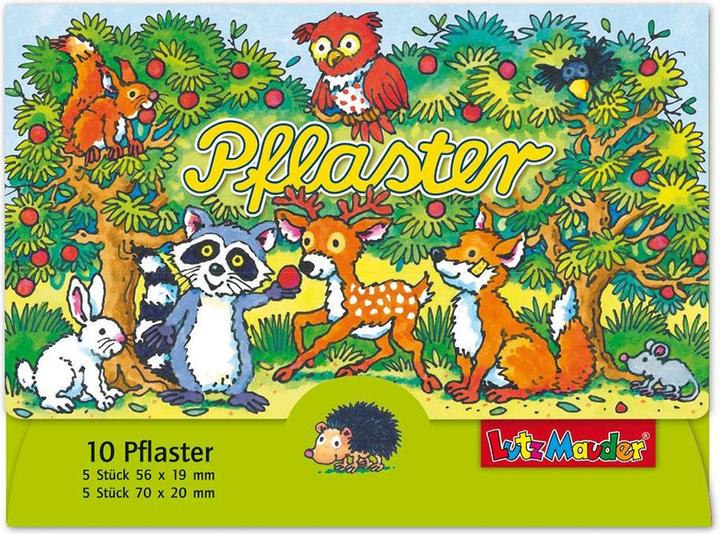 Produktbild Lutz Mauder Kinderpflaster Waldtiere (10 Stk) (10 x)