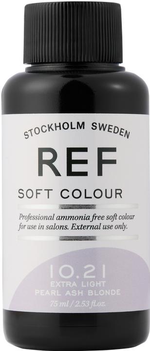 Actual product image Ref. REF Soft Colour 10.21 Extra Light Blonde Perl 2x75 ml (10.21 Extra Light Blonde Perl)