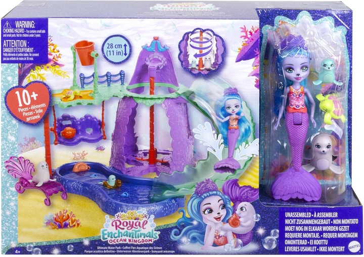 Actual product image Enchantimals Underwater adventure park playset