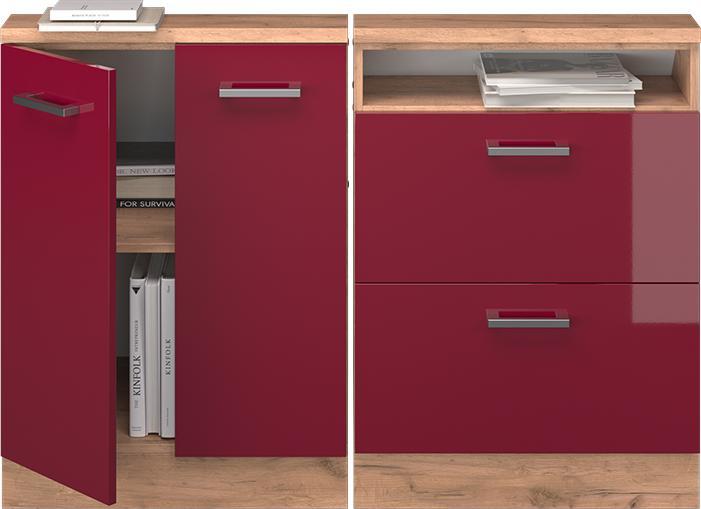 Produktbild Vicco Küchenschrank für Dachschrägen R-Line (120 x 46 x 81.60 cm)