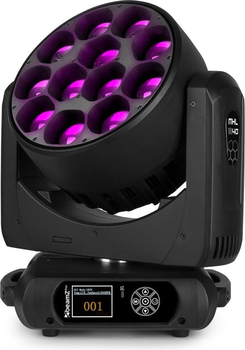 Image du produit BeamZ Tête mobile MHL1240 Set (LED)