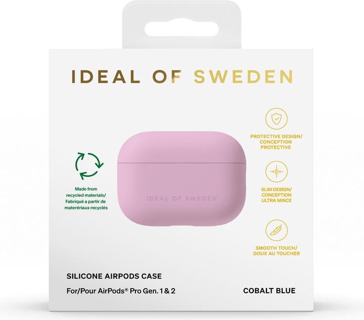 Actual product image iDeal Of Sweden Airpods Pro laadimiskarbiümbris (1/2 gen), silikoon, Bubble Gum Pink (Headphone bag)