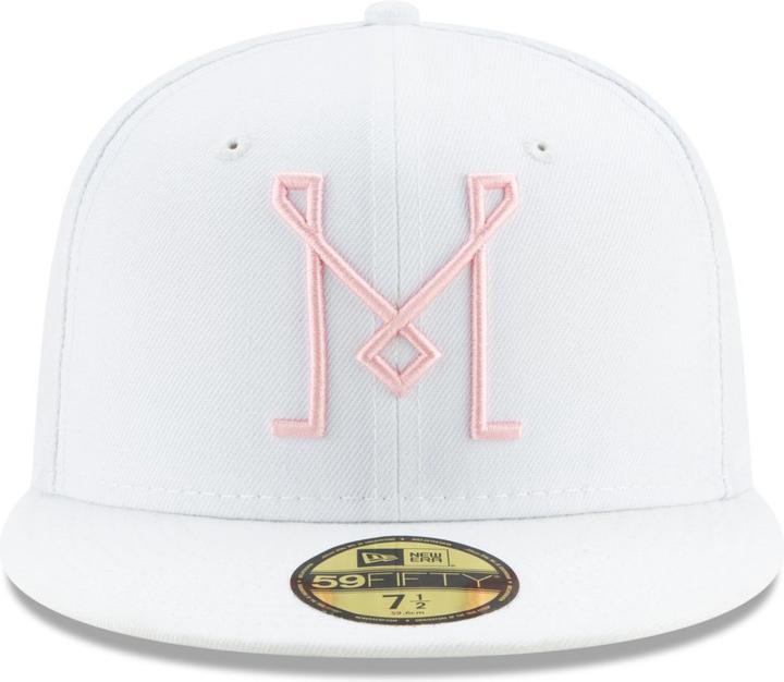 Actual product image New Era 59Fifty Fitted Cap - MLS Inter Miami blanc (7 1/4)
