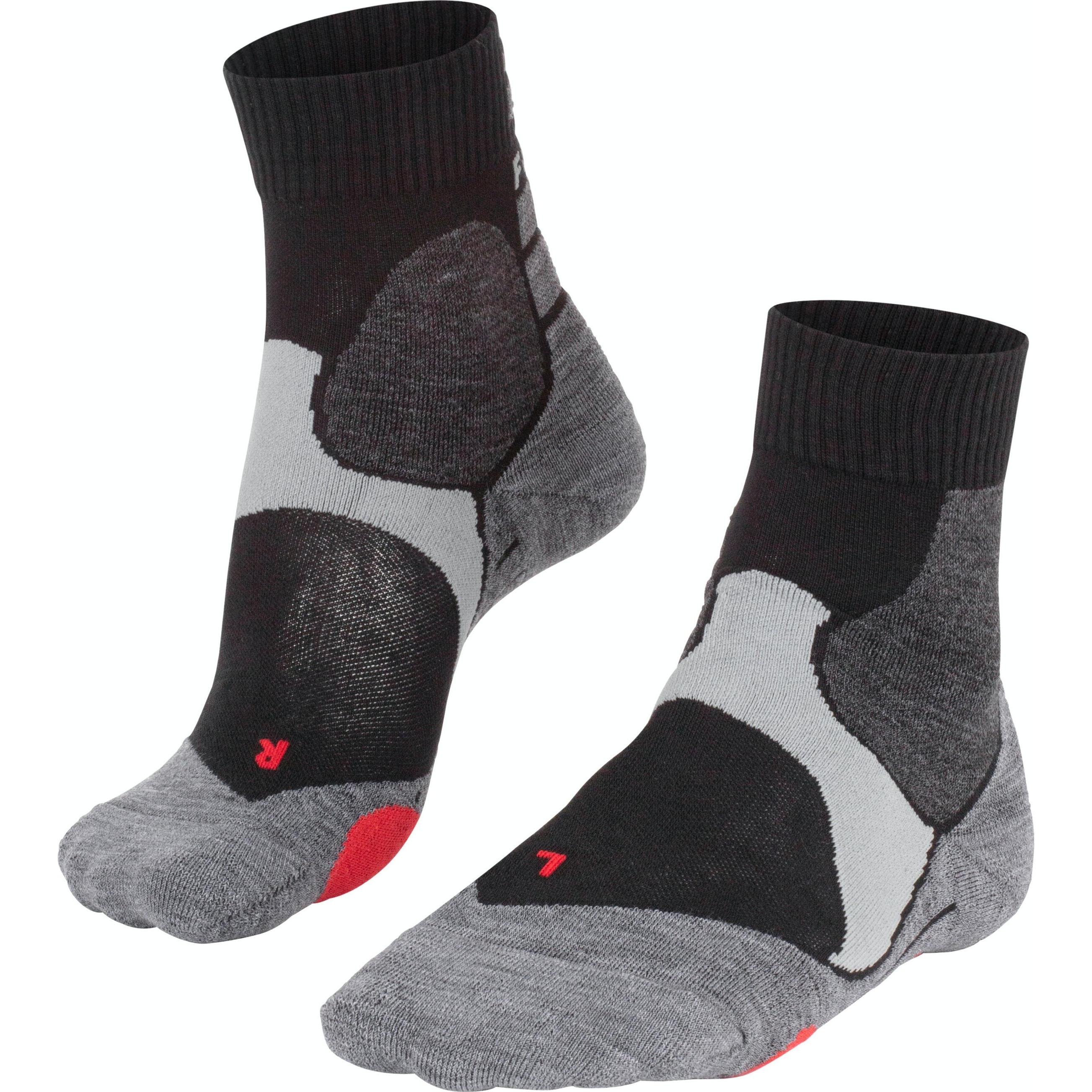 Falke, Damen, Sportsocken, BC3 Comfort Short (37 - 38), Schwarz