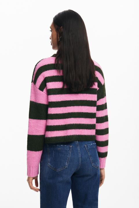 Produktbild Desigual Flachgestrickter Pullover mit dicker Maschenweite (XL)