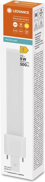 Immagine prodotto Ledvance Lampada compatta a LED (G23, 4 W, 500 lm, 1 x, E)