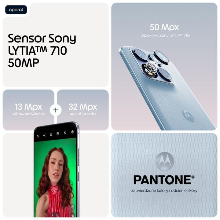 Actual product image Motorola Edge 70 Fusion (256 GB, PANTONE Country Air, 6.78", Dual SIM, 5G)