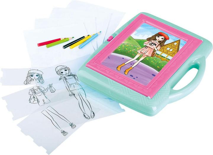 Produktbild Play Drawing Projektor Tracing Fashion Artist Set, 28-tlg.