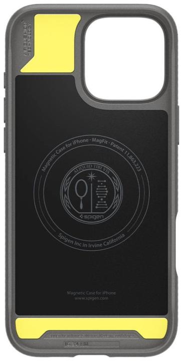 Image du produit Spigen Étui Rugged Armor Mag Magsafe pour iPhone 16 Pro 6,3" gris (Apple iPhone 16 Pro)