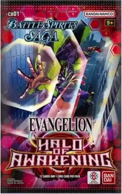 Actual product image Bandai Halo of Awakening CB01 Booster Box EN (English, Booster Pack)