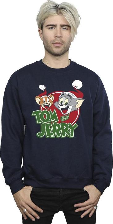 Produktbild Tom & Jerry Christmas Hat Logo Sweatshirt (XXL)