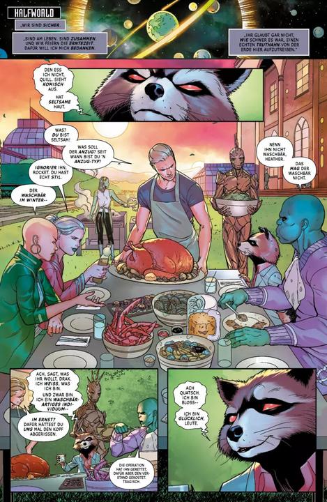 Produktbild Panini Guardians of the Galaxy - Neustart (Deutsch, Al Ewing, Belen Ortega, Chris Sprouse, Juann Cabal, Nina Vakueva, 2021)