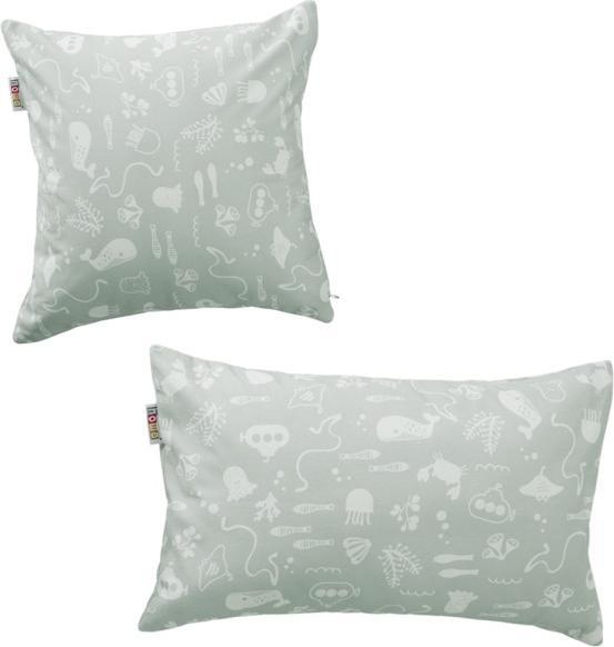 Howa Set di 2 copricuscino "seaworld (42 x 42 cm)