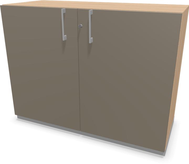 Cubanite grigia, Decorazione in quercia ambrata con struttura, Grigio argento