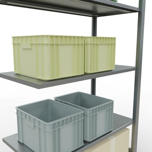 Image du produit Schulte Lagertechnik Système enfichable Élément suivant MULTIplus150 avec traverse de longueur