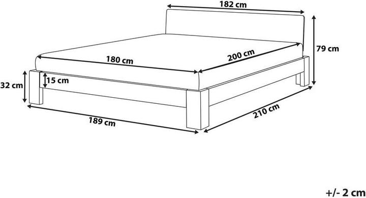 Produktbild Beliani Royan (180 x 200 cm)