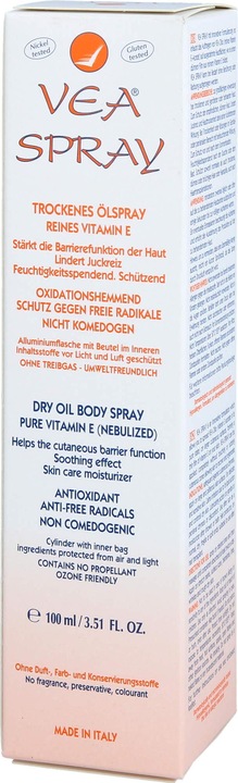 Image du produit VEA huile sèche vitamine E pure huile (Crème pour le corps, 100 ml)