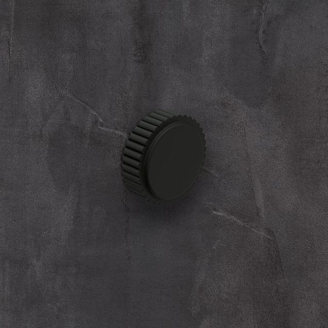 Produktbild Hettich Knopf Varano Schwarz matt 16 mm