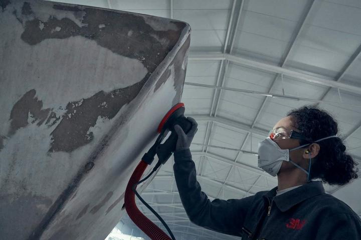 Immagine prodotto 3M Levigatrice eccentrica-rotante pneumatico Xtract™ (Levigatrici rotorbitali, 209 W)