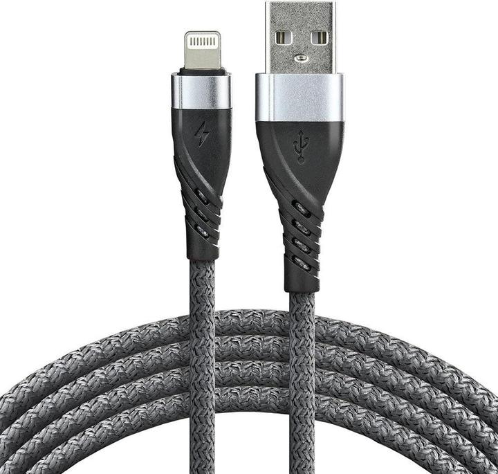 Everactive USB A — Lightning (2 m, USB 2.0, 100 W)