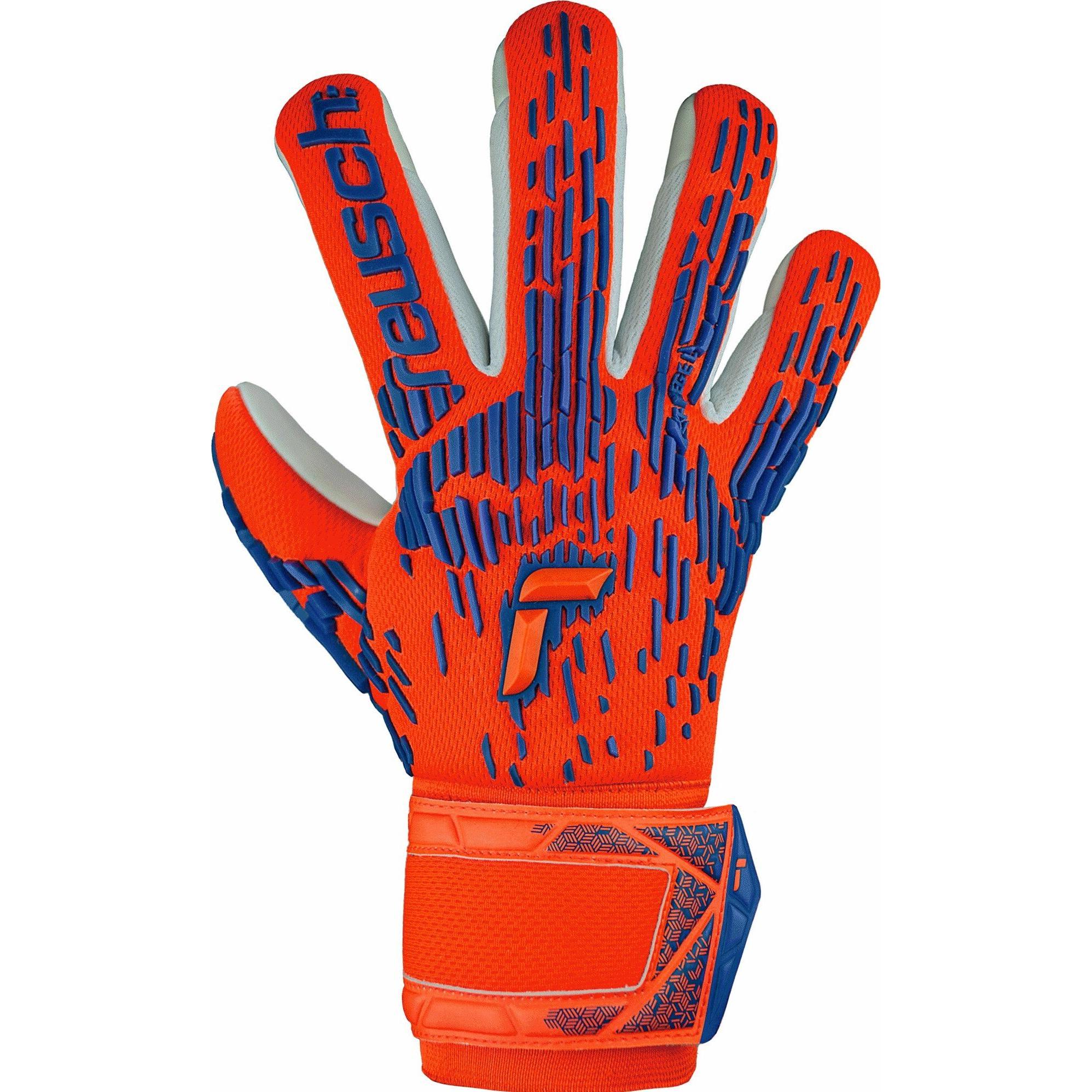 Reusch, Herren, Handschuhe, Attrakt Freegel Silver, Orange, (9)