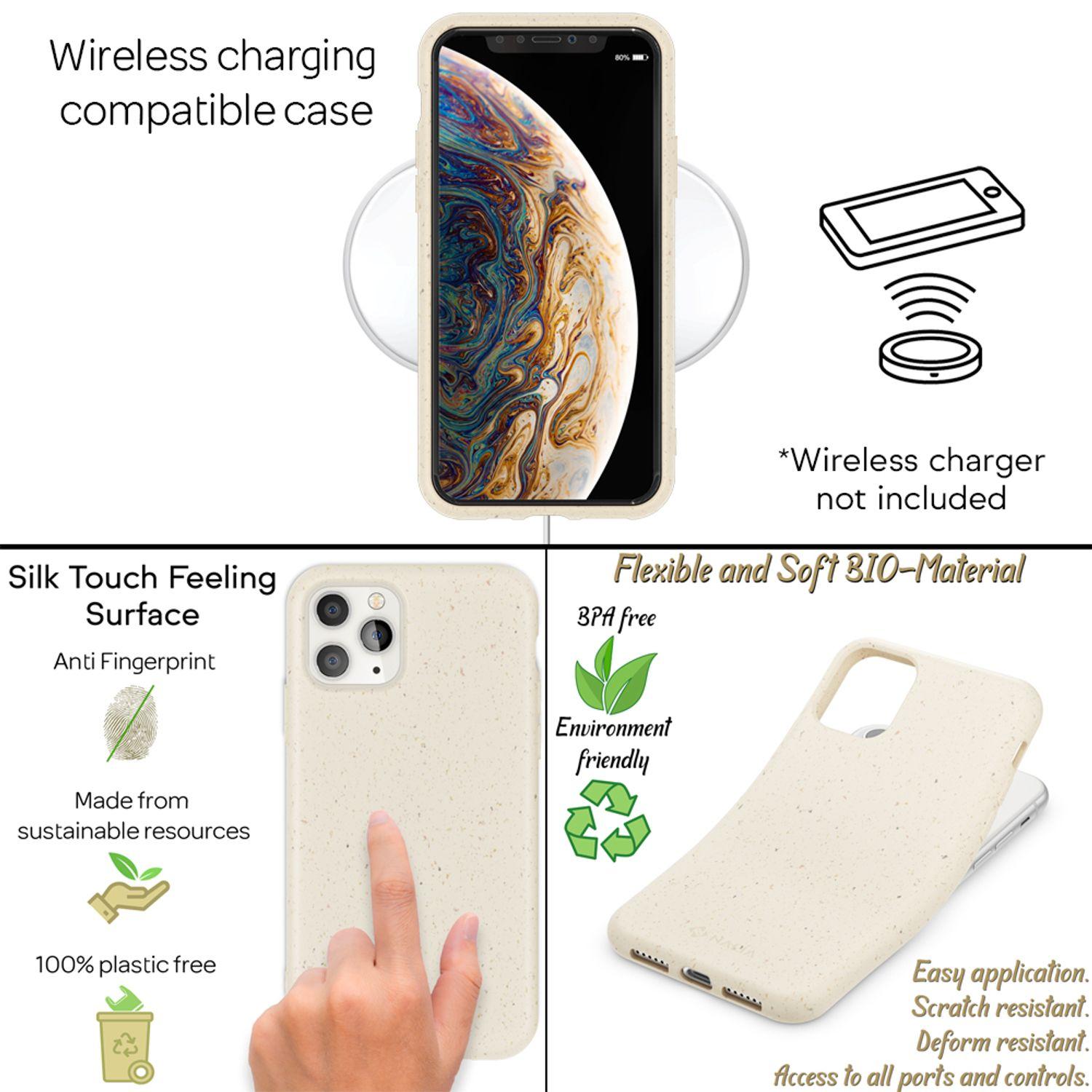 Thumbnail - Nalia Bio Hülle (Apple iPhone 11 Pro Max), Smartphone Hülle, Grün