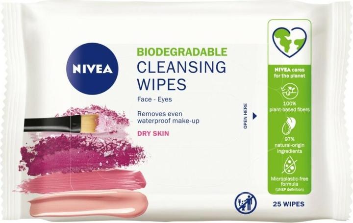 Produktbild NIVEA 3in1 Pflegende Reinigungstücher (Reinigungstücher Gesicht, 141 g)
