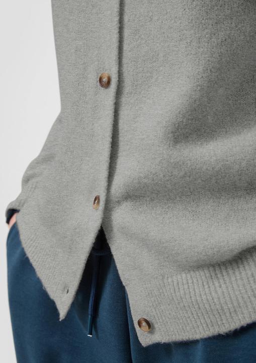 Produktbild s.Oliver Strickjacke Melierte Strickjacke (S)