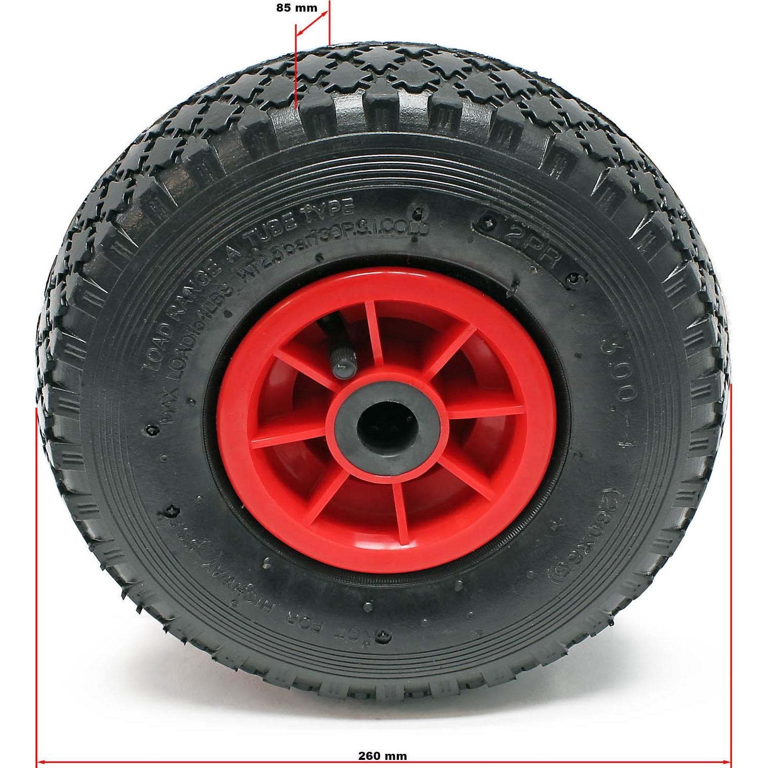 Thumbnail - Wiltec, Transportwagen, Reifen (90 kg)