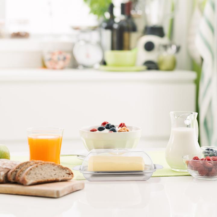 Actual product image Relaxdays Butter dish