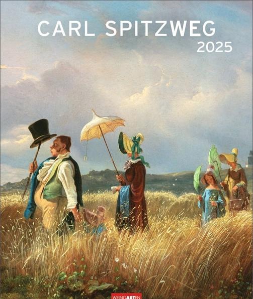 Actual product image Carl Spitzweg Edition Calendar 2025 (46 x 55 cm, German)