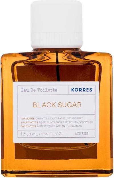 Actual product image Korres Black Sugar Eau de Toilette (Eau de toilette, 50 ml)