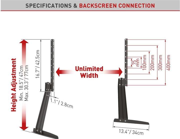 Produktbild Barkan S40 (50 kg, 13" - 70")
