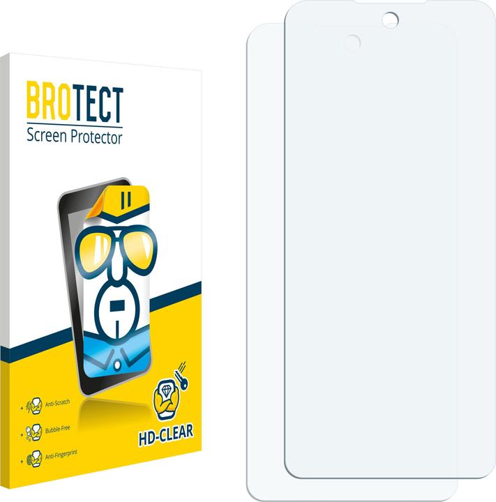Actual product image BROTECT Screen Protector Clear (2 Piece, Tecno Spark 20 Pro)