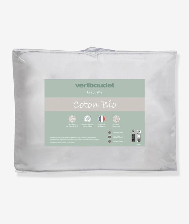 Vertbaudet Leichte Kinder Bettdecke, Bio-Baumwolle