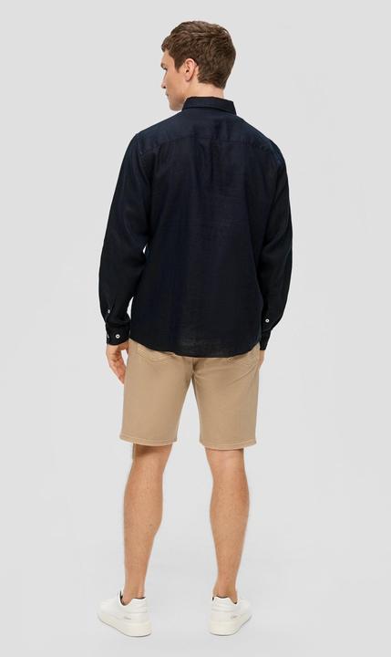 Image du produit s.Oliver Hemd Leinenhemd mit Button-Down-Kragen (XL)