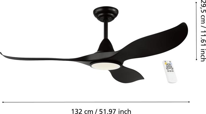 Produktbild EGLO LED-Deckenventilator (46 dB)