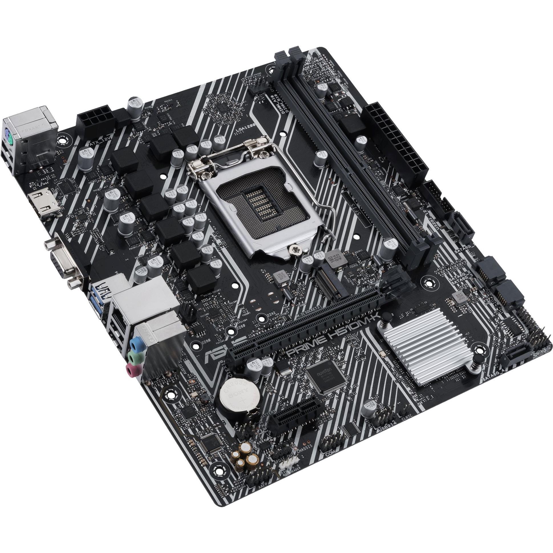 Thumbnail - ASUS PRIME H510M-K (LGA 1200, Intel H510, mATX), Mainboard