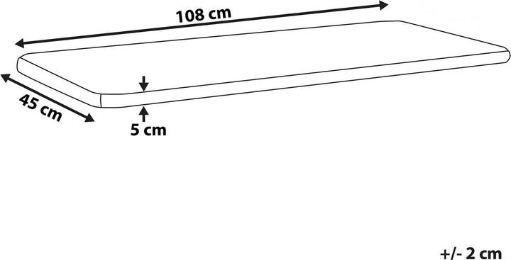 Immagine prodotto Beliani Sovana (45 x 108 cm)