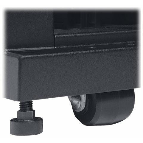 Eaton Kit di rotelle SmartRack da 4 pezzi, Accessori per armadio rack, Nero