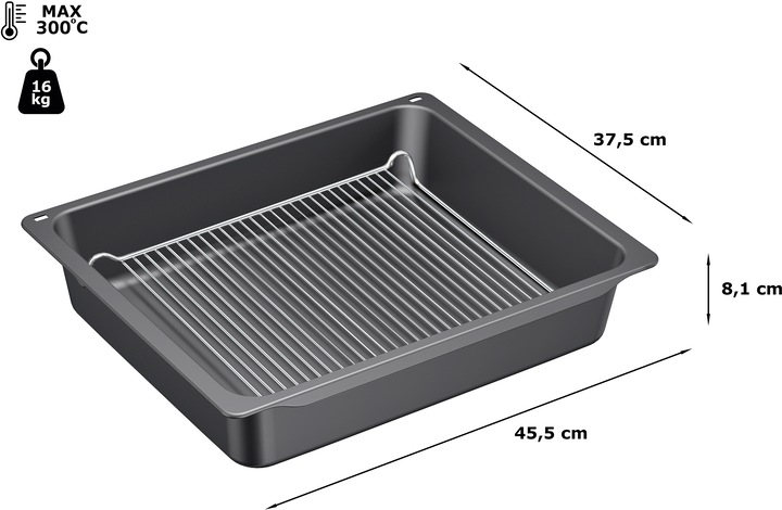 Actual product image Neff Professional pan, enamelled, anthracite