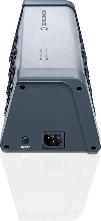 Produktbild Oehlbach XXL Powersocket 908 - 8-fach HighEnd Schuko-Netzleiste im Metallgehäuse (8x, 1.50 m)