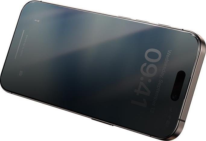 Actual product image Benks Ultra Shield Privacy (1 pcs., Apple iPhone 16 Pro)