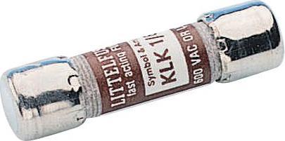 Actual product image Littelfuse Fuse 600V MIDGET 10x38mm F 1A (1 A)