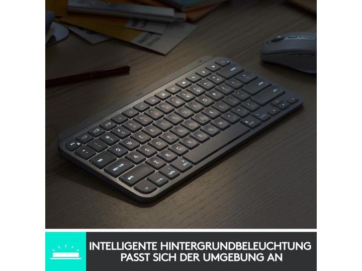 Produktbild Logitech MX Keys Mini (CH, Kabellos)