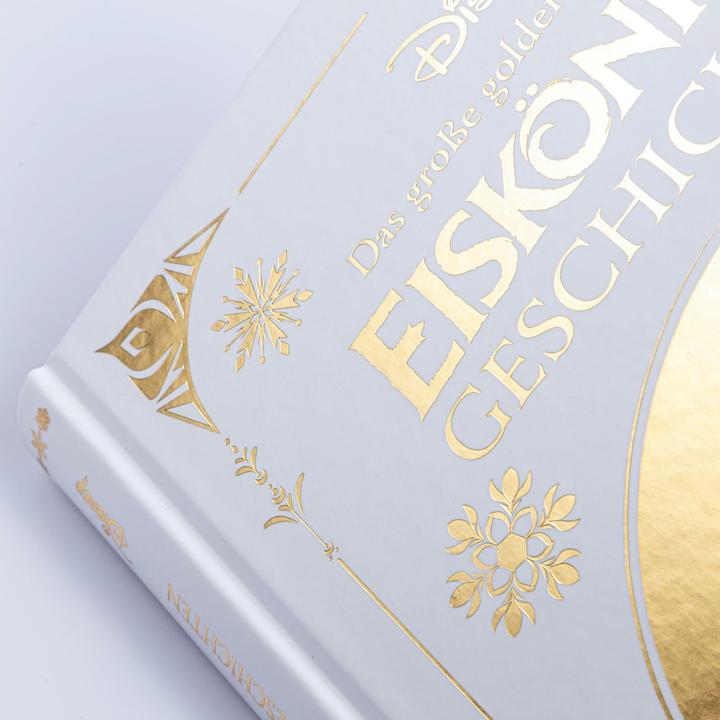 Actual product image Disney: Das grosse goldene Buch der Eiskönigin-Geschichten (German, Walt Disney, 2024)