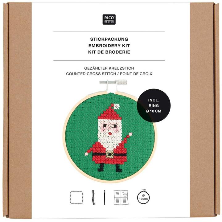 Produktbild Rico Design Stickpck.Kreuzstich,Bild Nikolau.100379