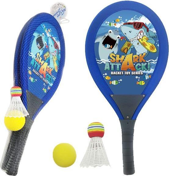 Actual product image Sombo Tennis racket set blue