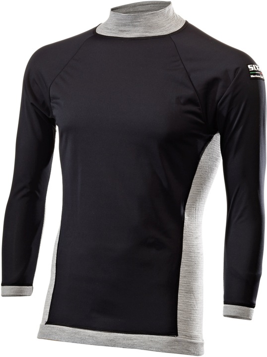 Image du produit Sixs Maillot manches longues TS4 MERINOS gris-noir L/XL (XL)